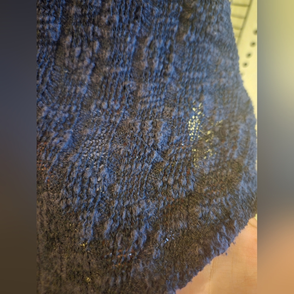 StitchDrop Distressed Black Knit Sweater - Picture 7 of 12